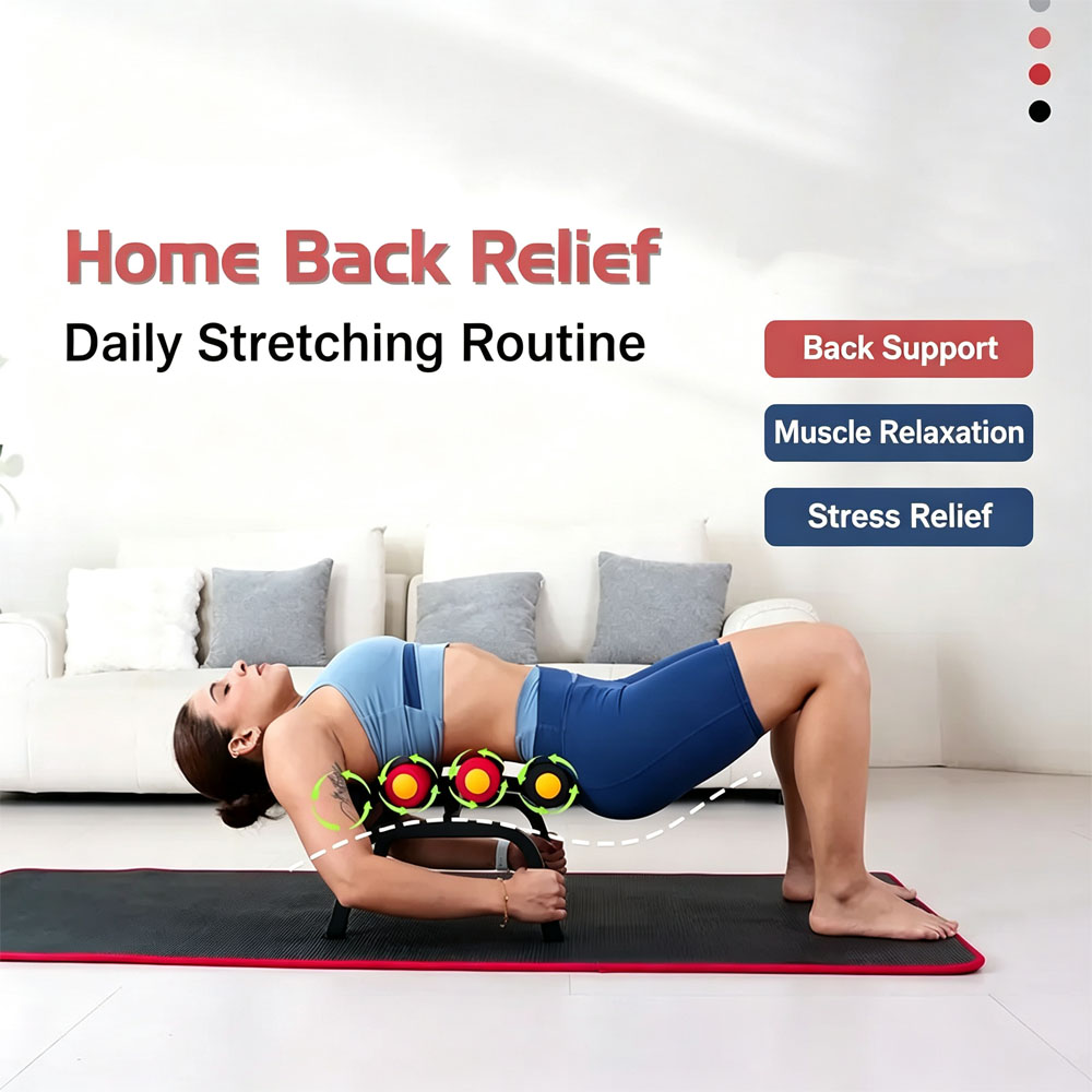 Home Gym Routine - มินิโต๊ะกลับหัว เครื่องฝึกยืดเหยียด บรรเทาอาการปวดหลังและเอว เครื่องออกกำลังกายหน้าท้อง สำหรับยิมที่บ้าน เครื่องฝึกกล้ามเนื้อหน้าท้อง