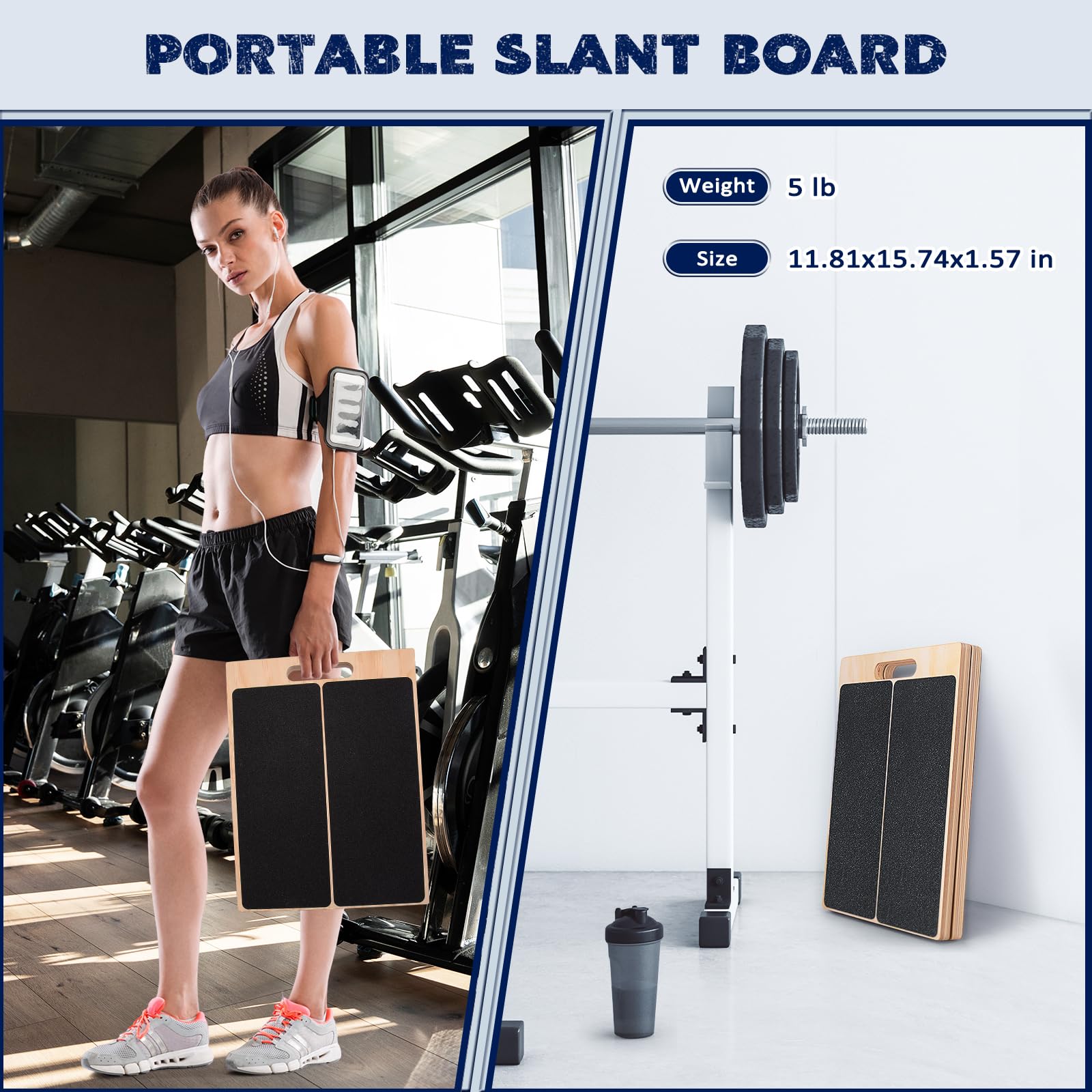 กระดานไม้ปรับระดับได้ 2-in-1 ส - Home Gym Routine บทวิจารณ์และราคา