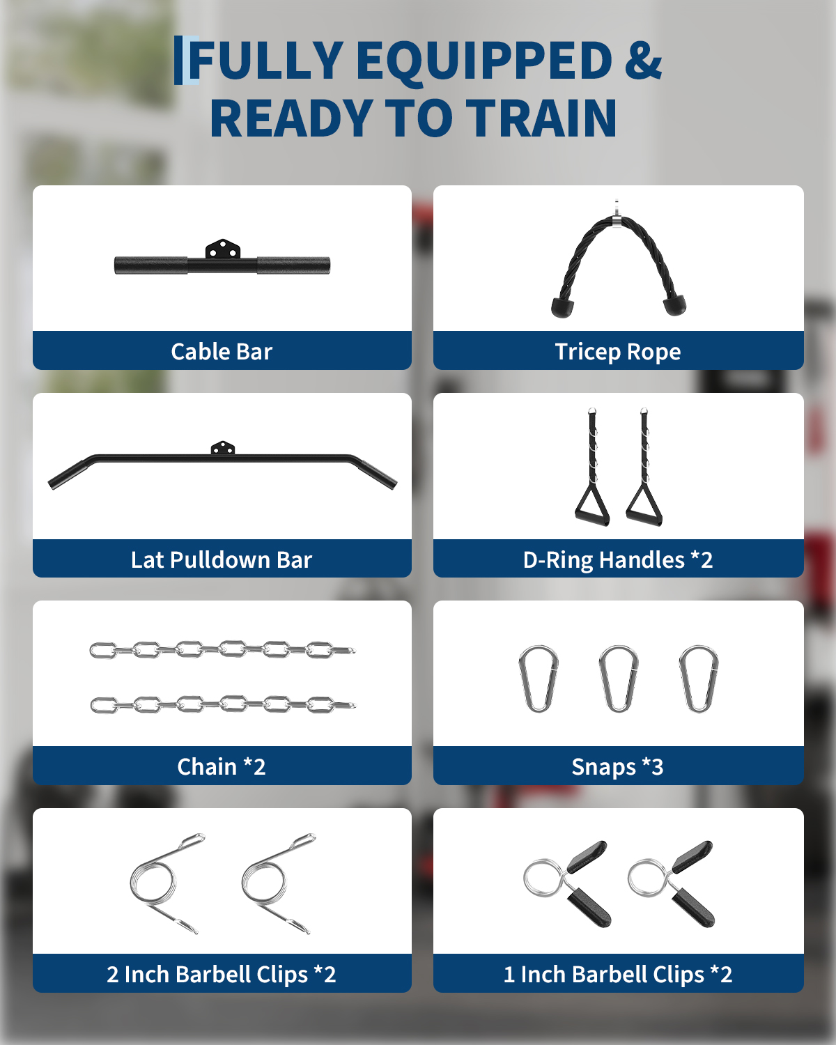เครื่องเคเบิลติดผนังแบบสองรอก  - Lat Pulldown Cable บทวิจารณ์และราคา