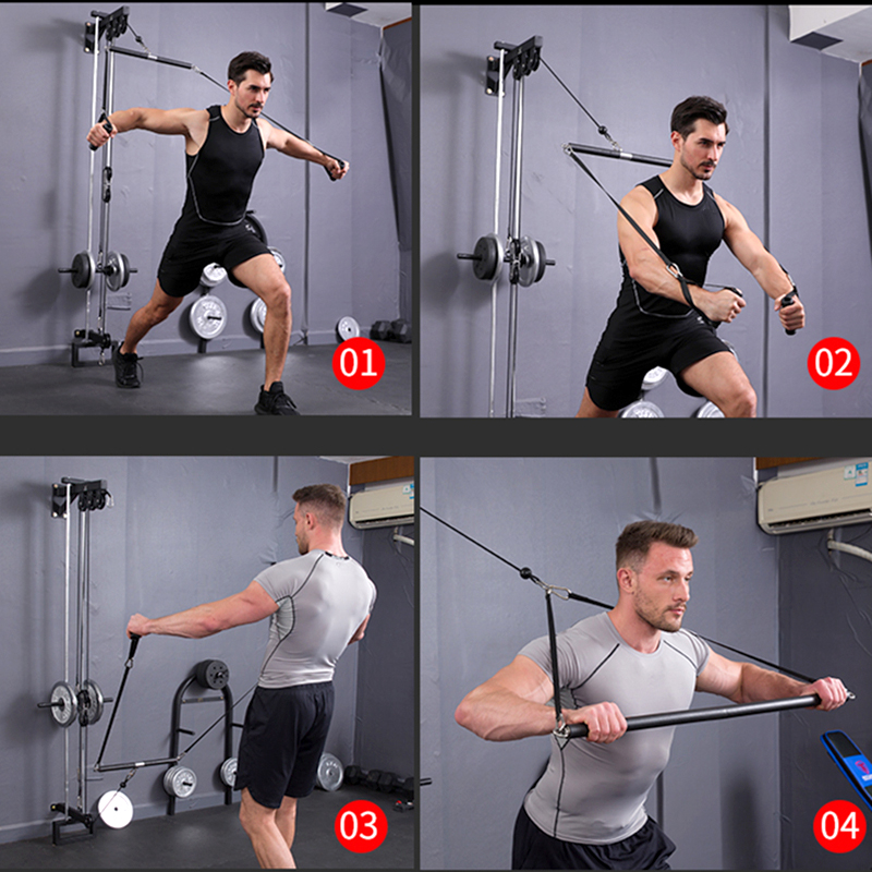 Biceps Triceps การฝึกอบรมเชือก - Lat Pulldown Cable บทวิจารณ์และราคา