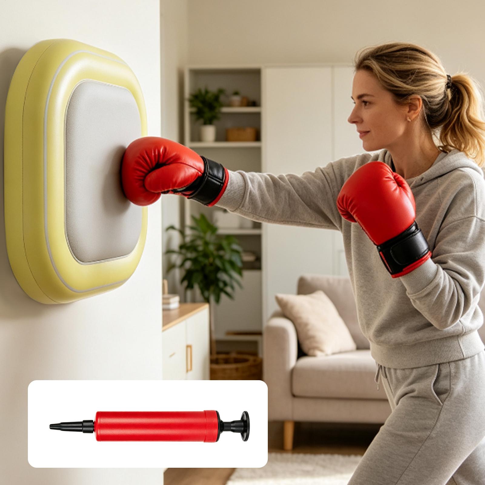 แผ่นรองตบติดผนัง ถุงมวยแบบเป่า - Home Gym Equipment Set บทวิจารณ์และราคา