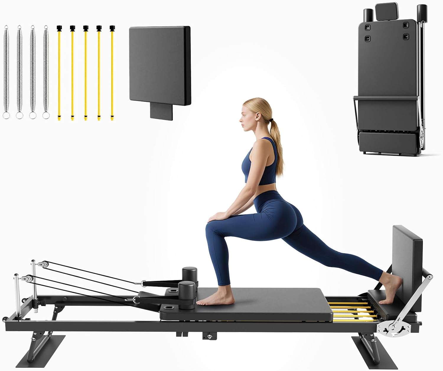 เครื่องพิลาทิส รีฟอร์มเมอร์แบบ - Home Gym Equipment Set บทวิจารณ์และราคา